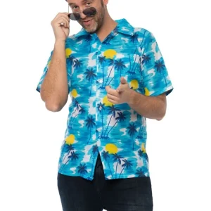 Hawaii Blouse Blauw