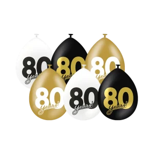 Ballonnen Celebration 80 jaar