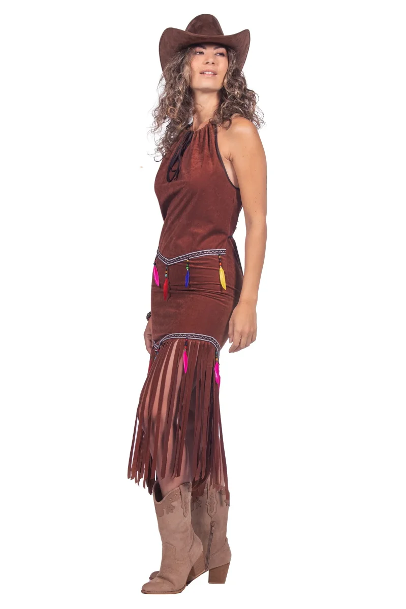 Festival Indianen Jurk - Afbeelding 4