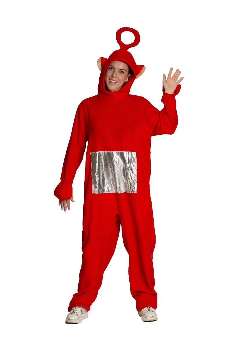 Fun Kostuum rood - Afbeelding 3