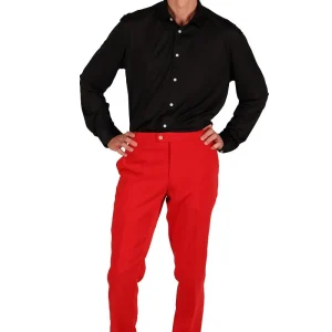 Heren broek Classic Style Rood
