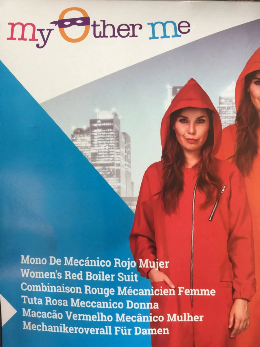 La Casa kostuum Vrouw - Afbeelding 2