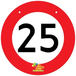 Banner 25 jaar
