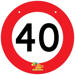 Banner 40 jaar