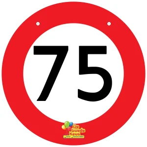 Banner 75 jaar
