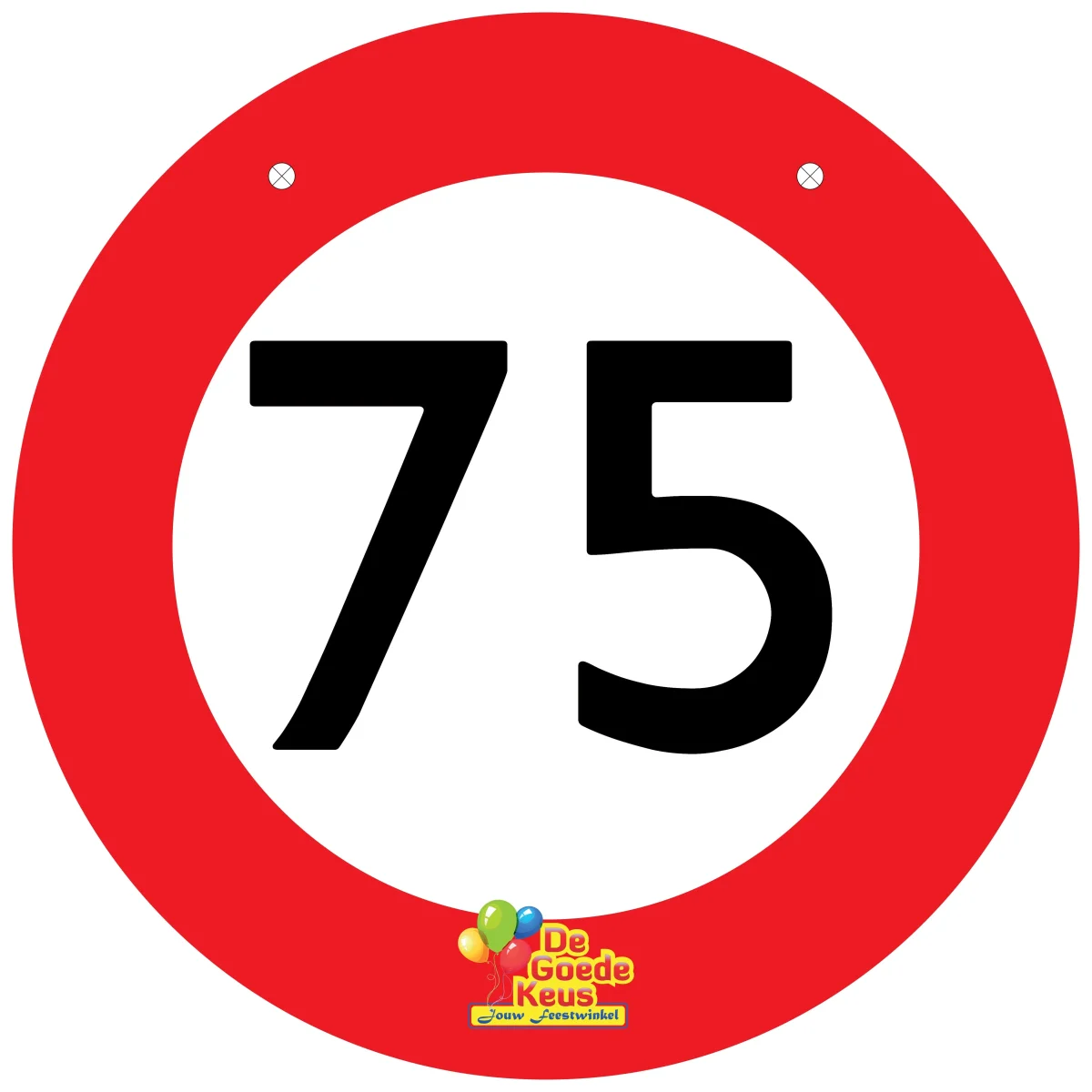 Banner 75 jaar