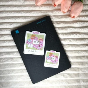 Bookish Picnic Die Cut Sticker