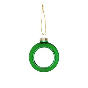 Groene kerstbal