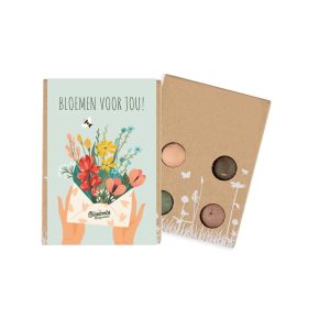 Blossombs – Giftbox “Bloemen voor jou” (4st)