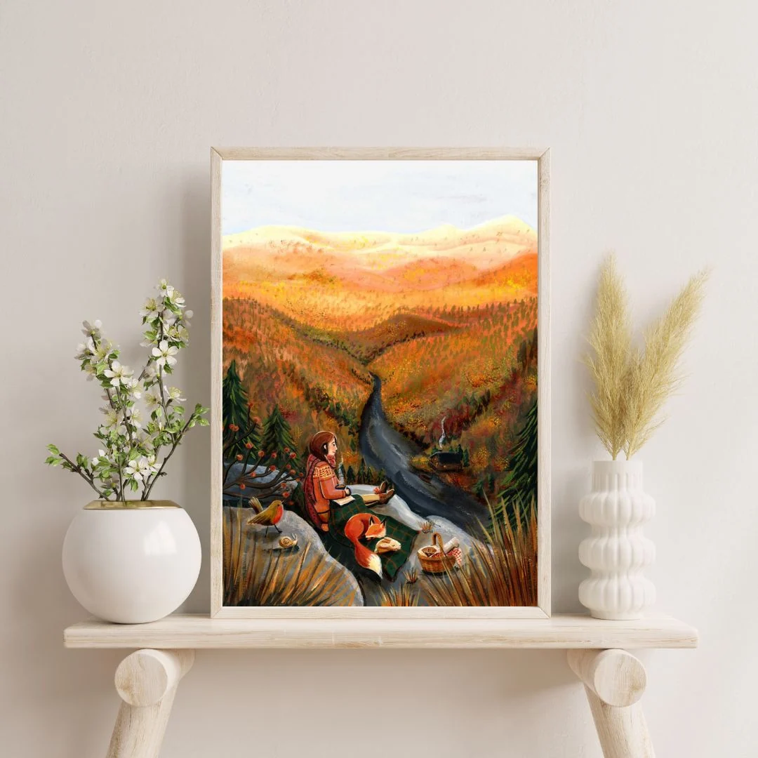 Herfstpicknick - print - Afbeelding 3