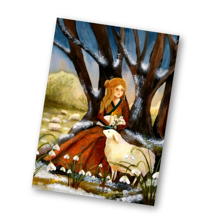 Kaart Imbolc - Afbeelding 2